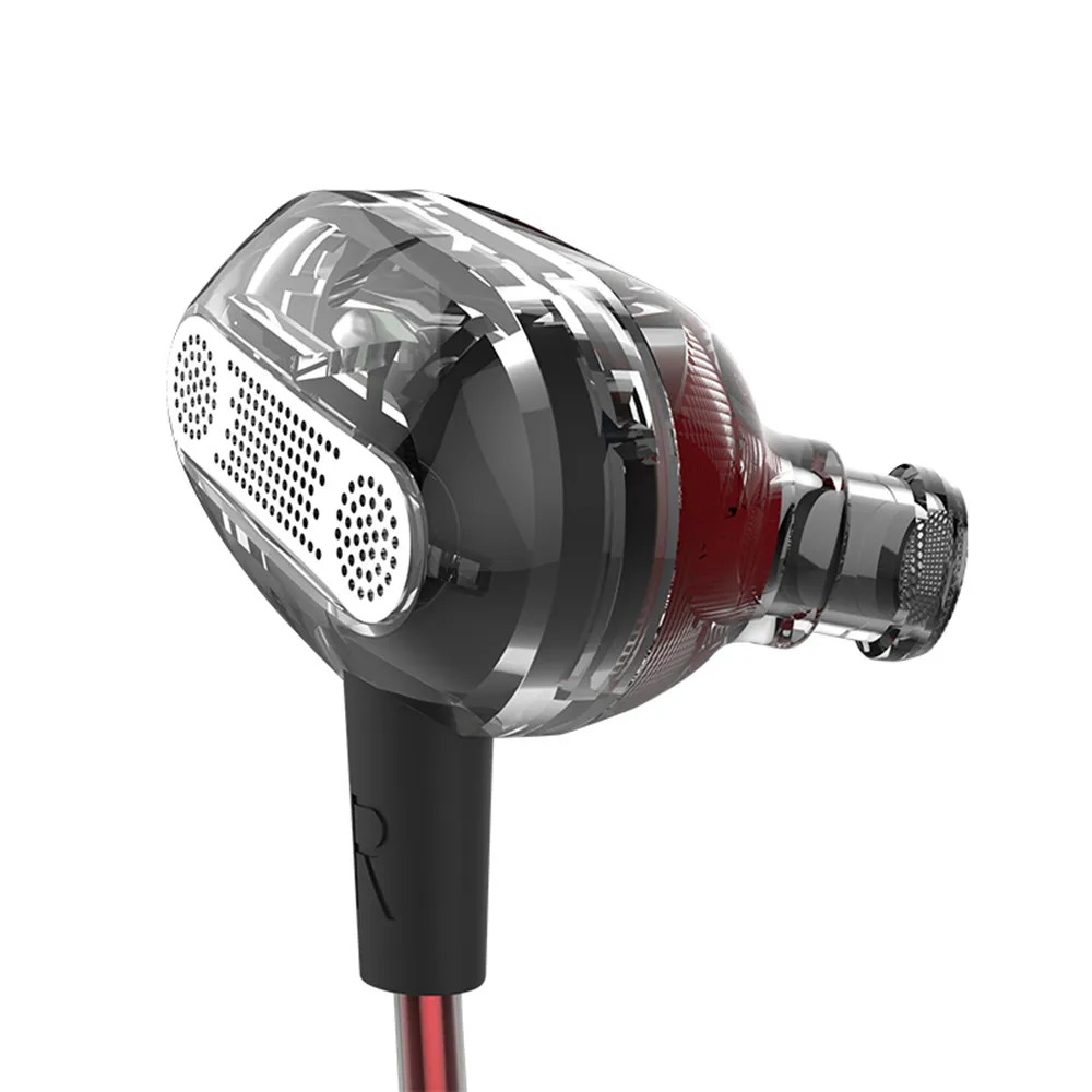 KZ ZSE HIFI бас спортивные наушники вкладыши Динамический драйвер шумоподавление