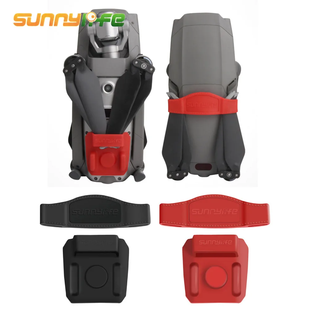 SUNNYLIFE 2 шт. силиконовые пропеллеры лезвие фиксированная защита держатель