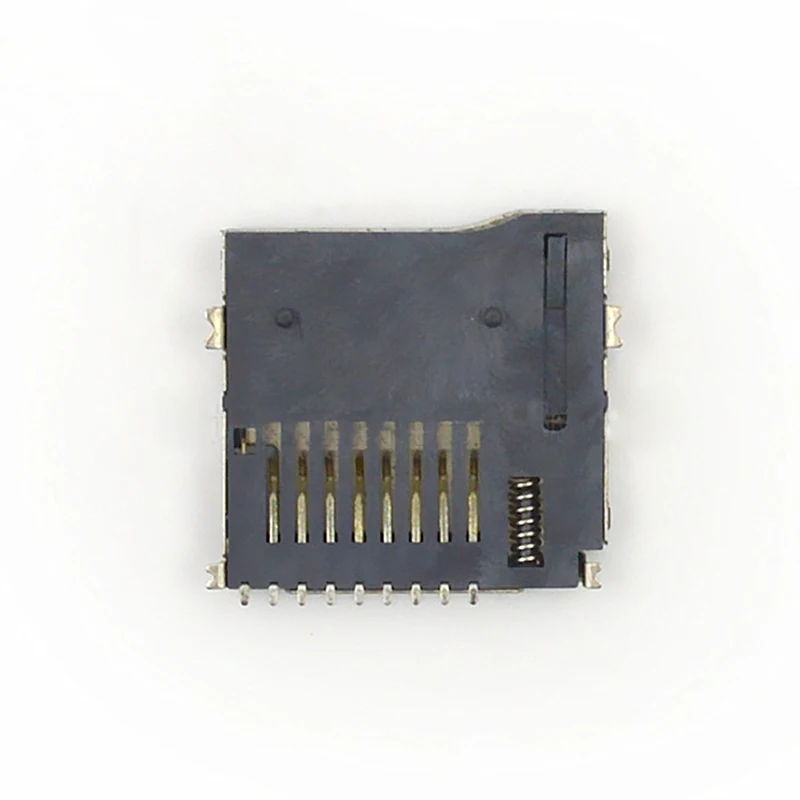 10 шт. 100 MICRO SD (TF) PUSH SMT 9P Jack внешняя Сварка от бомбы с держателем для