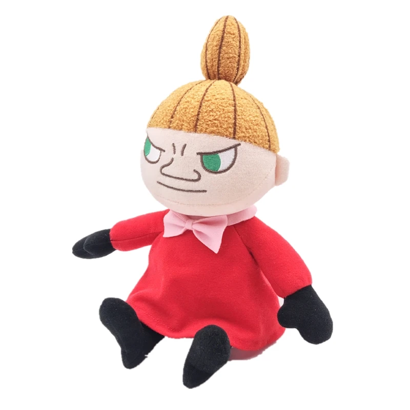 20 см Muumi Little My резиновая фигурка героя плюшевая игрушка Бегемот семья подлинный