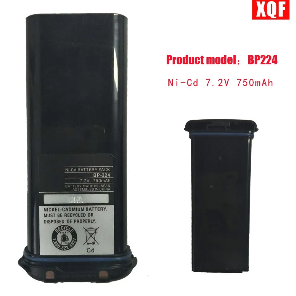 XQF Battery For ICOM BP-224 7.2V/750mA for IC-M2A IC-M2 IC-GM1600 IC-M32 IC-M31 | Мобильные телефоны и аксессуары