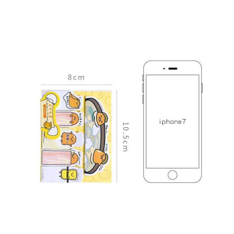 1 упак./лот милый японский милый мультфильм индекс Липкий Блокнот N Times Липкие заметки школьные канцелярские принадлежности