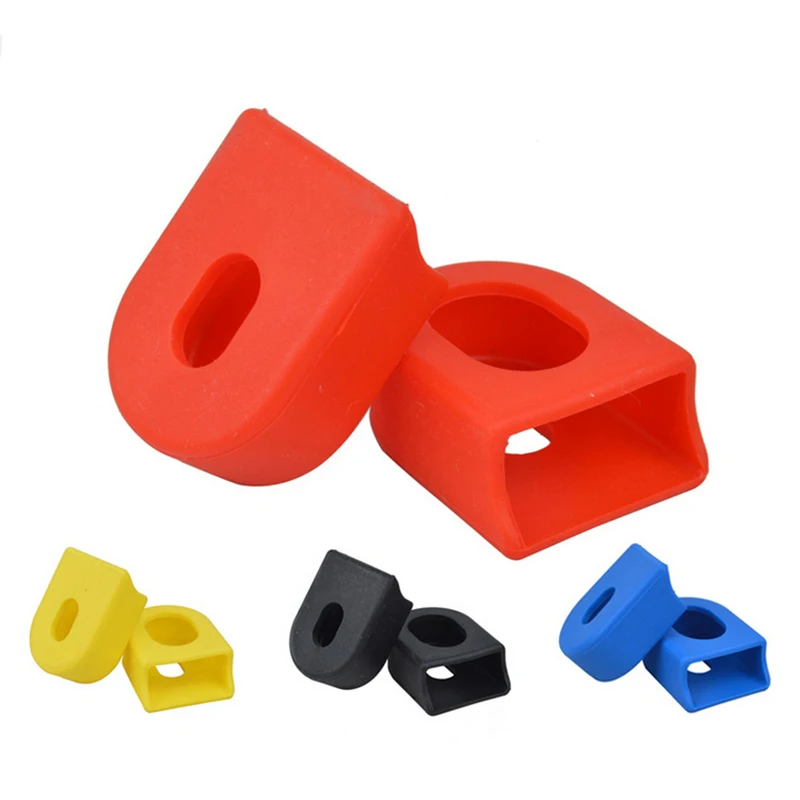 2 предмета силиконовой MTB велосипедные рукоятки сапоги Кепки дорожный горный