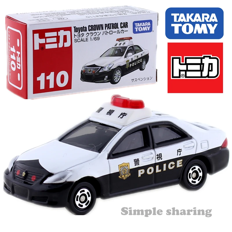 TAKARA TOMY TOMICA № 110 Toyota CROWN патрульный автомобиль литой полиция популярные детские