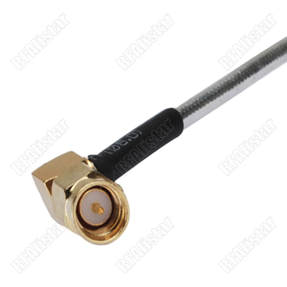 SMA штекер с прямым углом к RA RG402 RF полу-гибкий 0 141 &quotRG-402 Кабель-адаптер 15 см/30 см/50