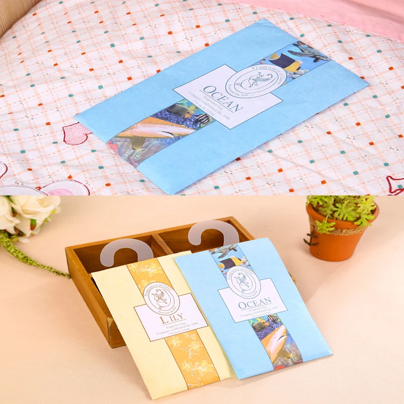 Новый бумажный пакет саше для шкафа автомобильного можно повесить дезодорант