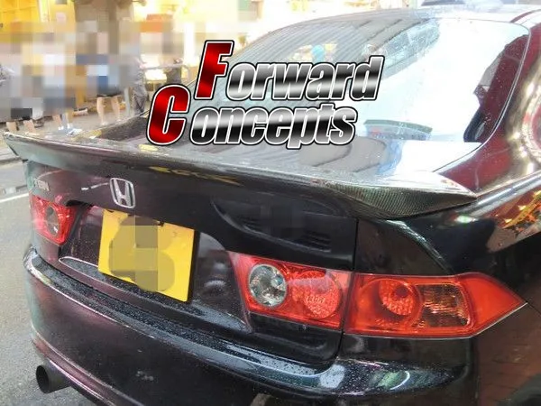 Спойлер для багажника заднего крыла из углеродного волокна 04 08 TSX CL7 CL9 JDM|trunk