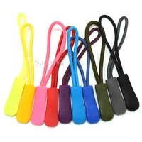 5000pcs mix color zipper pulls cord rope ends lock zip clip buckle for paracord accessories backpackclothing