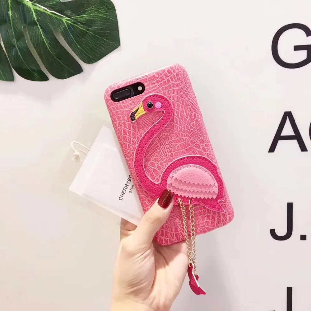 1 шт./лот Бесплатная доставка кортико Фламинго футляр для iPhone 6 P 7 X iphone 8 плюс |