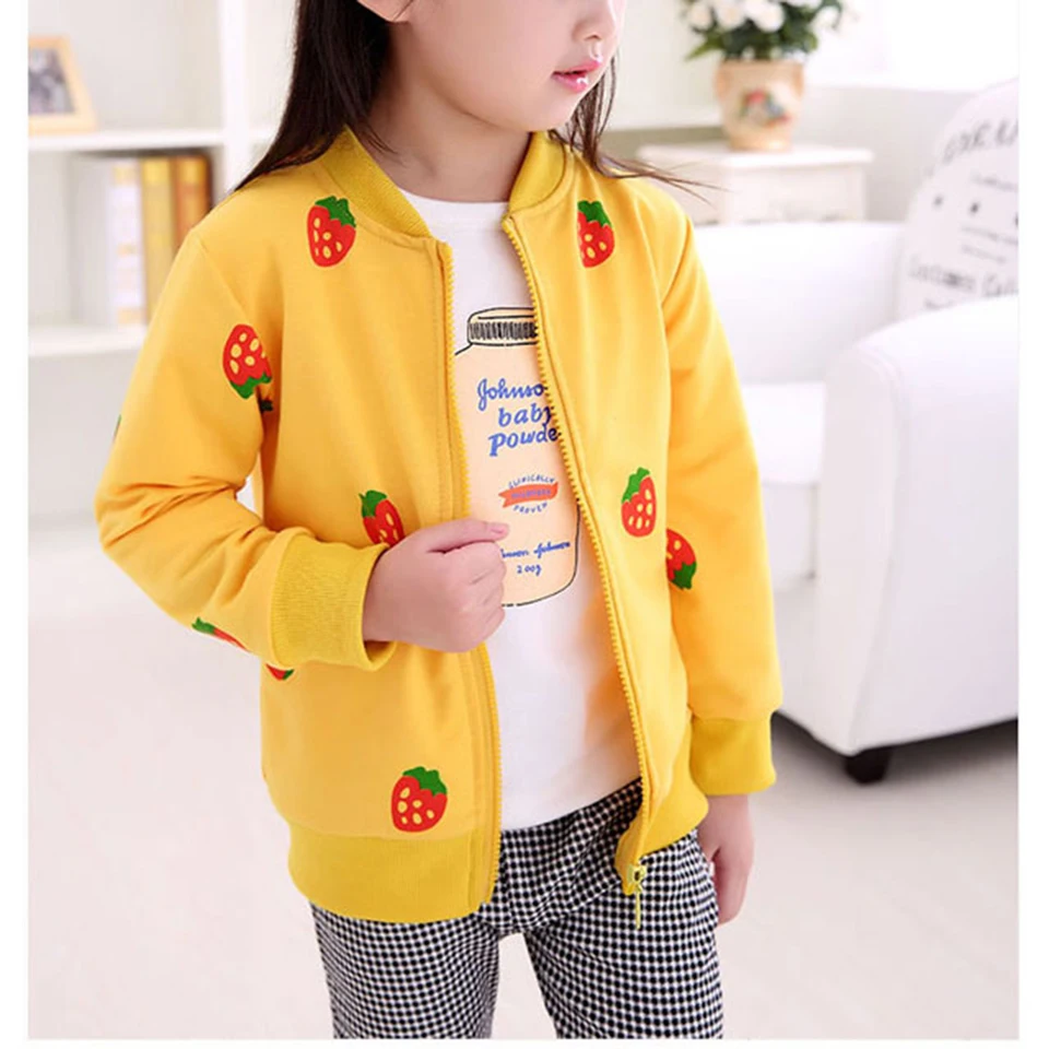 Лидер продаж одежда для маленьких девочек модная весенне осенняя куртки верхняя