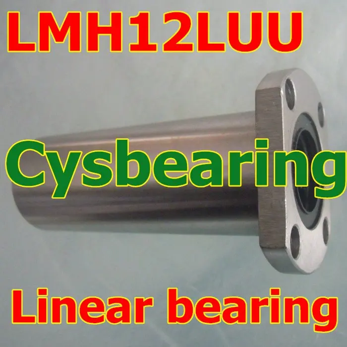 12 мм вал LMH12LUU фланец линейного движения шариковых подшипников|12mm shaft|shaft 12mmlinear motion
