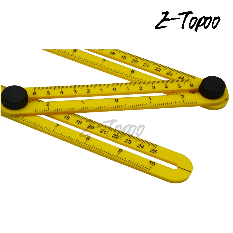 New arrive High quality 100-250MM multi-function fold ruler Fold angele Angleizer Template Tool | Инструменты