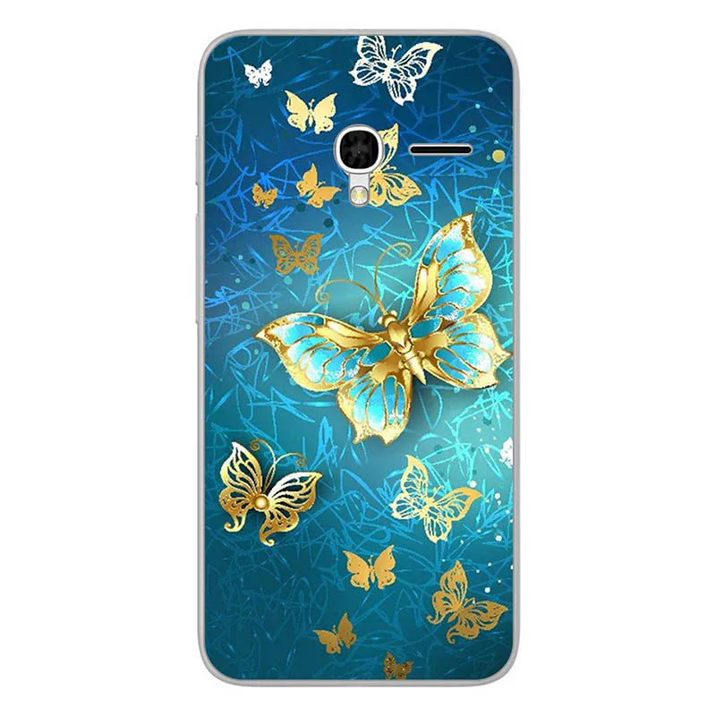 M109 Мягкий с рисунком из ТПУ чехол для Alcatel One Touch Pixi 3 4,5 4G версия 5017D 5019D 5019 чехол для телефона s задняя крышка цветок - Цвет: M109