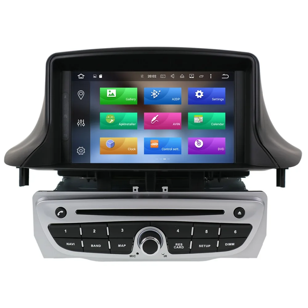 Android 8 1 экран Мультимедиа автомобильный CD DVD плеер GPS навигация для Renault Megane 3 Fluence
