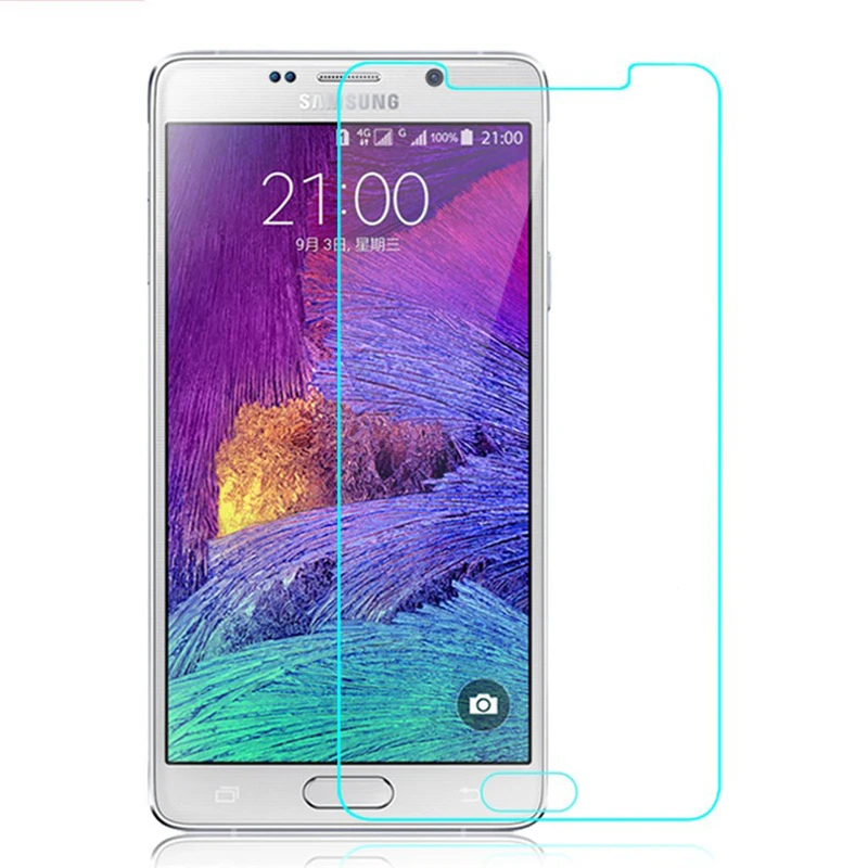 Закаленное стекло 9H 0 3 мм 2.5D Arc для Samsung Galaxy S6 S5 S4 S3 S2 Note 5 4 2 Взрывозащищенная защита