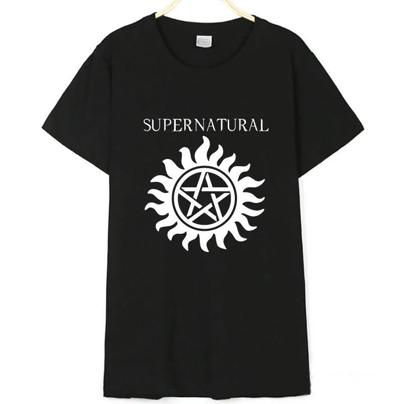 Новинка 2017 супернатуральная футболка женские топы футболки высокое качество