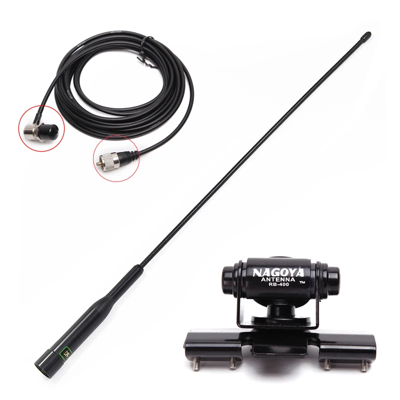 Гибкая Двухдиапазонная VHF UHF 144 МГц антенна для TYT Kenwood QYT Baojie Car Mobile radio|Рации| |