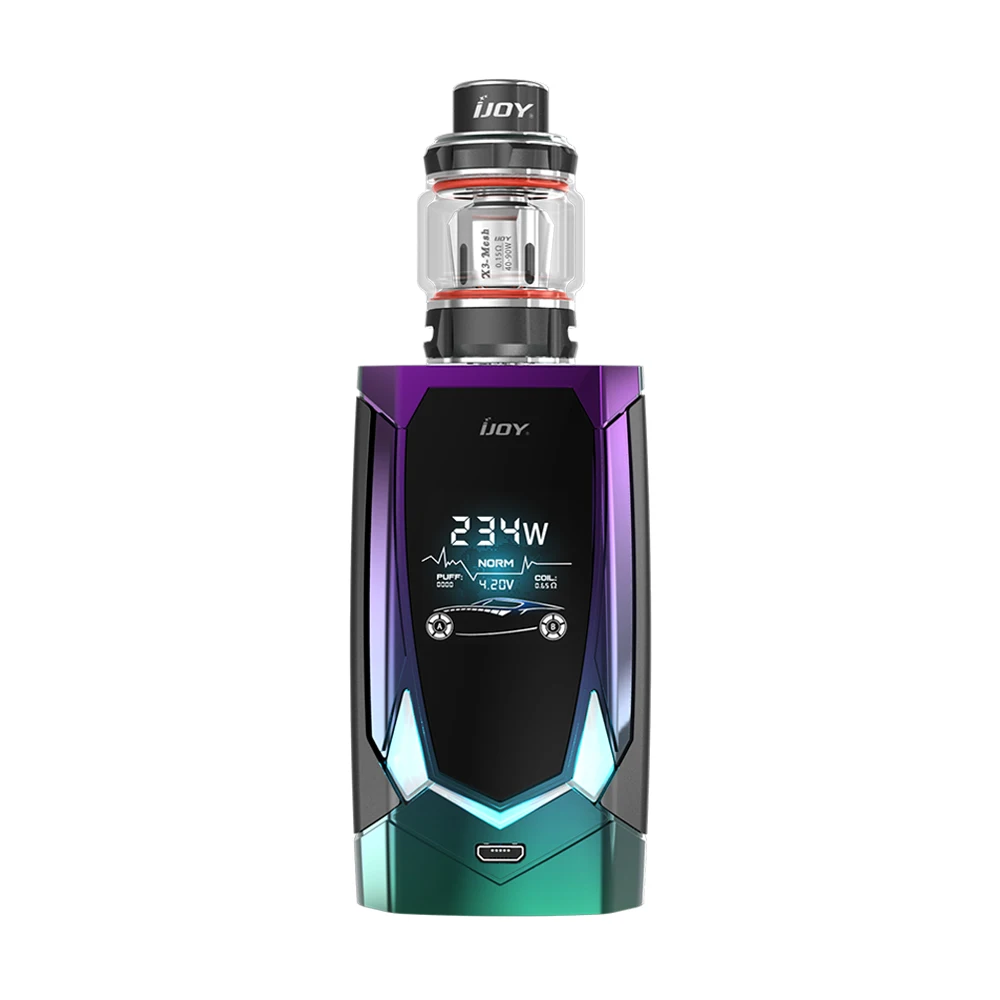 Электронная сигарета IJOY Avenger 270 234 Вт с голосовым управлением баком 3 2 мл
