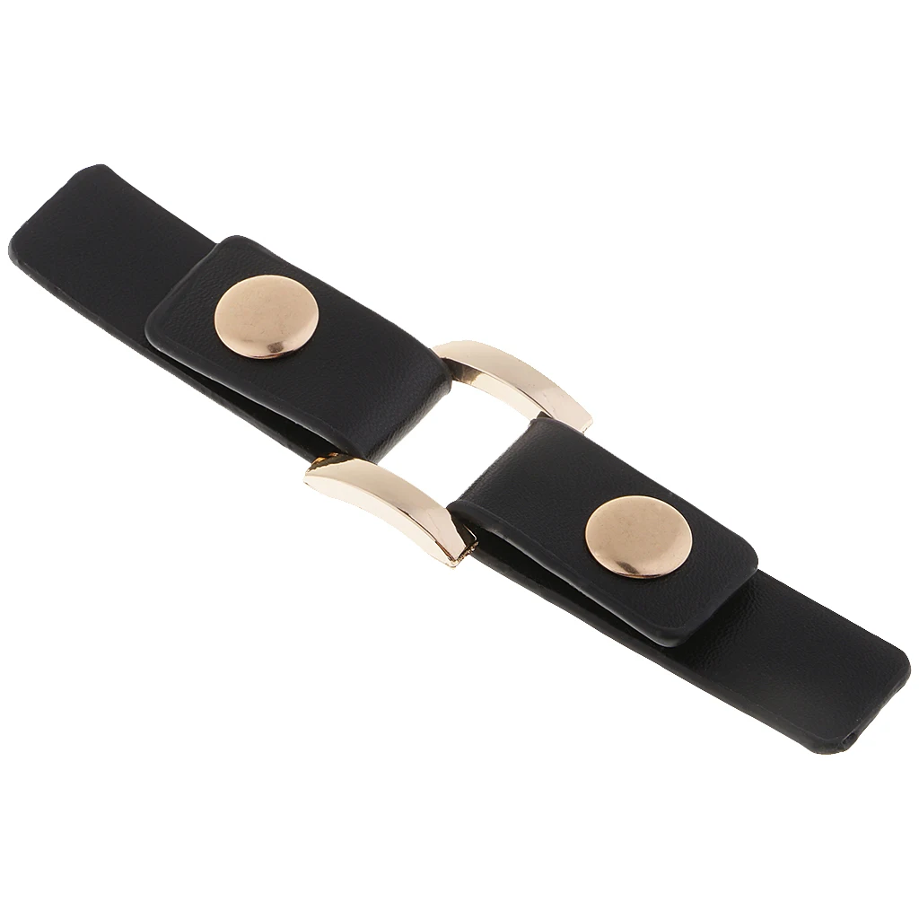 1 пара черная металлическая и искусственная кожа кнопка переключения пришивная