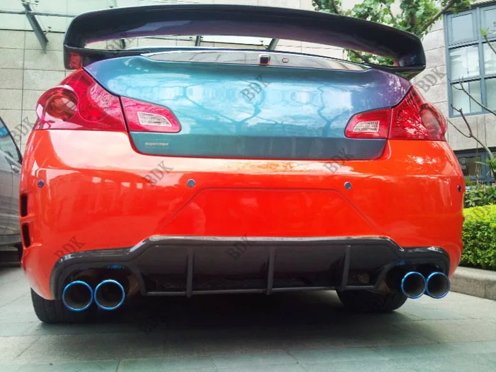 

Fit for Infiniti G35 G37 4 DOORS GTR R35 2007-2010 carbon fiber rear spoiler rear wing