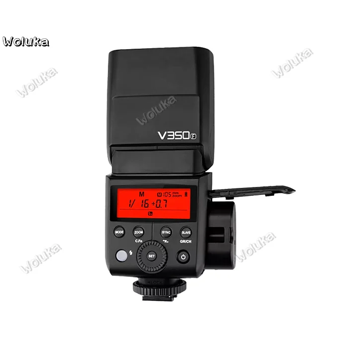 Godox V350F микро Одиночная камера Высокоскоростная синхронная вспышка Внешняя TTL