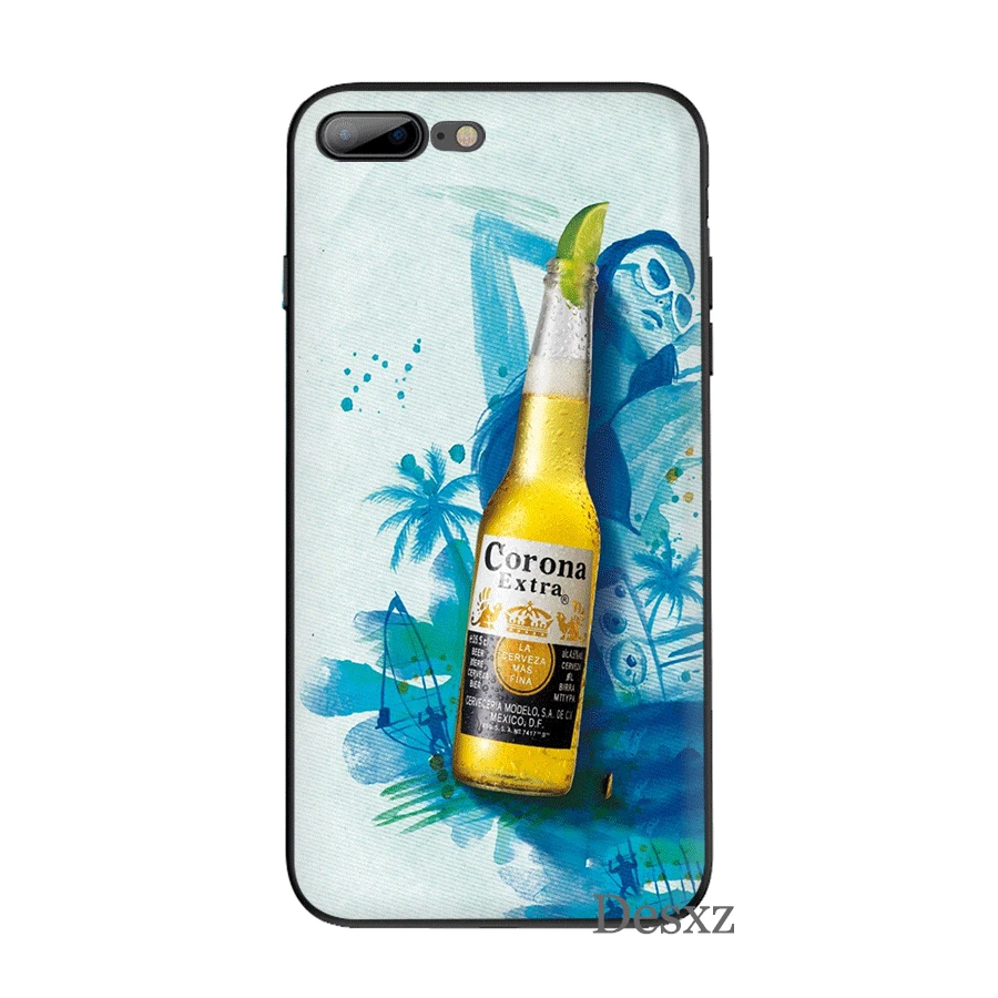Desxz сотовый силиконовый чехол для телефона TPU для iPhone 7 8 6 6s Plus X XS Max XR 5 5S SE Обложка Золотая Корона дополнительная пивная оболочка