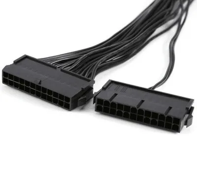 Высокое качество Новый адаптер кабель питания PSU 24 pin ATX материнская плата