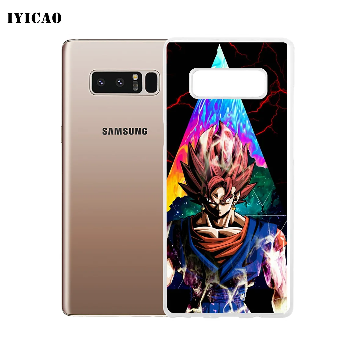 IYICAO Vegetto Dragon Ball Супер Мягкий силикон чехол для телефона samsung A5 A6 плюс A7 A8 A9 J3 J5 J7 Note 8
