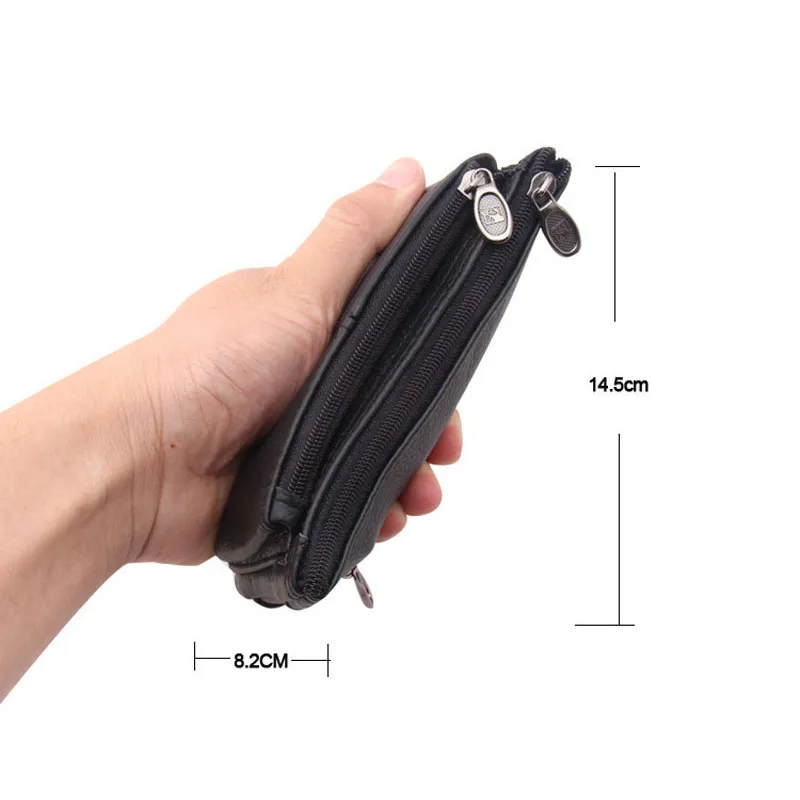2018 Горячие Пояса из натуральной кожи Carkey Женские Кошельки двойная молния Для