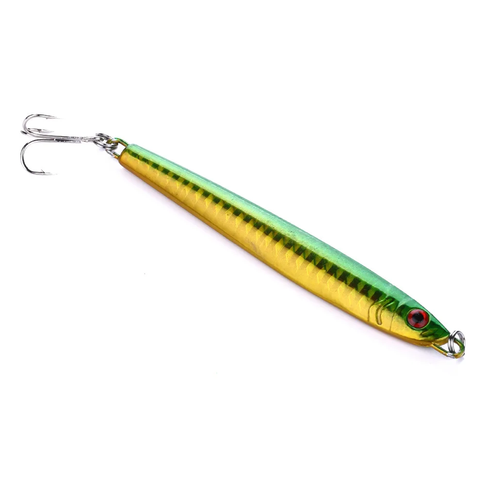 New high quality 40g lead fish sea fishing iron plate deep metal bait gear ice | Спорт и развлечения