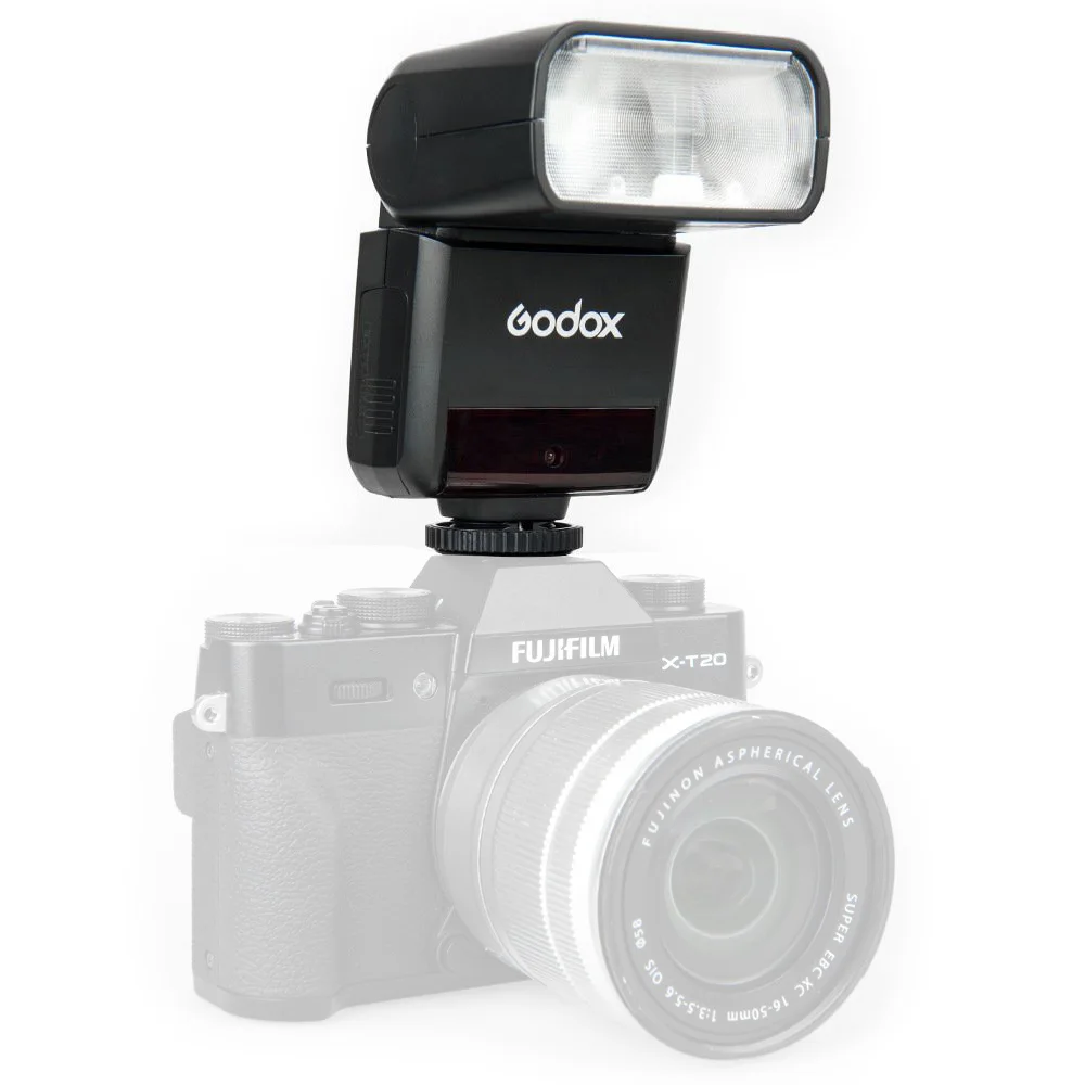

2x Godox TT350F Mini Speedlite Flash TTL HSS GN36 1/8000S 2.4G Wireless System with X1T-F Trigger for Fuji Fujifilm Camera