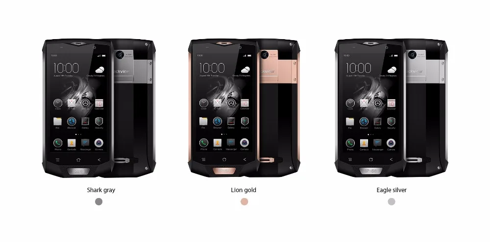 Blackview BV8000 Pro IP68 Водонепроницаемый 5," Full HD 6 ГБ ОЗУ 64 Гб ПЗУ MTK6757 Восьмиядерный 16 МП камера с боковым отпечатком пальца 4G LTE