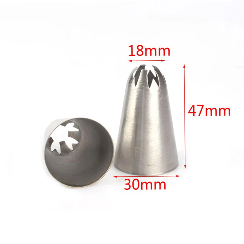 # 1F металлические насадки для сливок Кондитерские инструменты глазирования