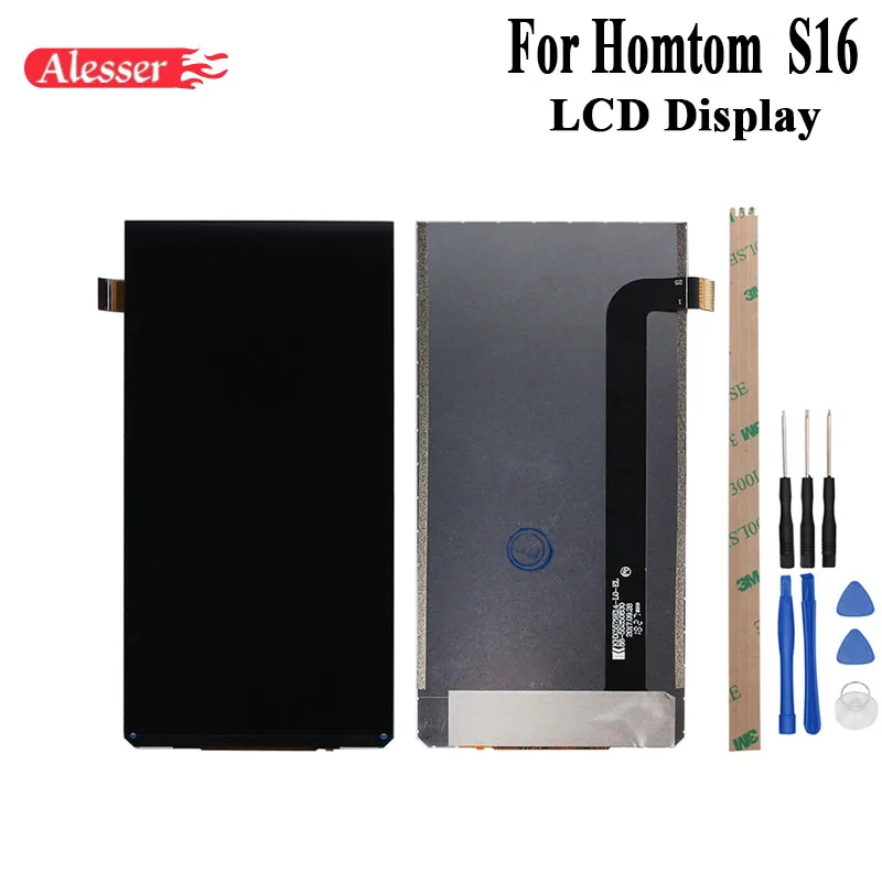Alesser For Homtom S16 LCD Display Screen Perfect Replacement Mobile Accessories 5.5 Inch With Tools +Adhesive | Мобильные телефоны