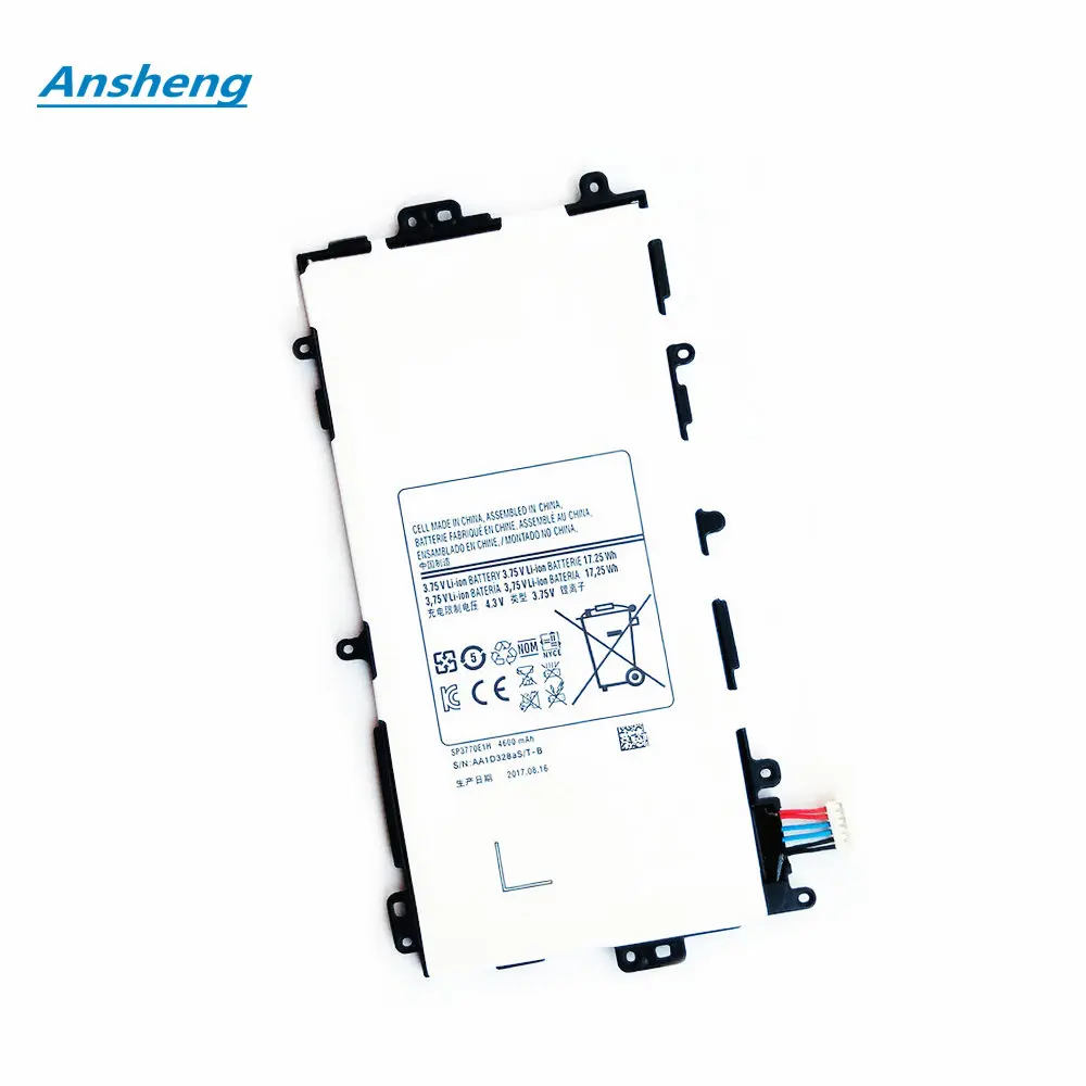 Высококачественный аккумулятор 4600 мАч SP3770E1H для Samsung Galaxy Note 8 0 GT N5100 N5110