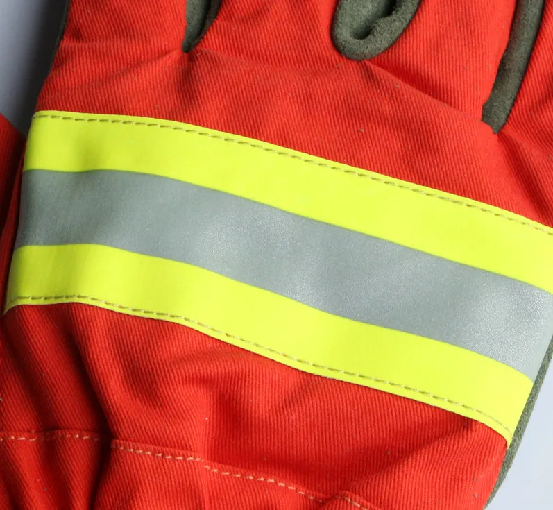 Бесплатная доставка, лидер продаж, защитные перчатки с длинными рукавами для пожарной безопасности, водонепроницаемые высокотемпературны...