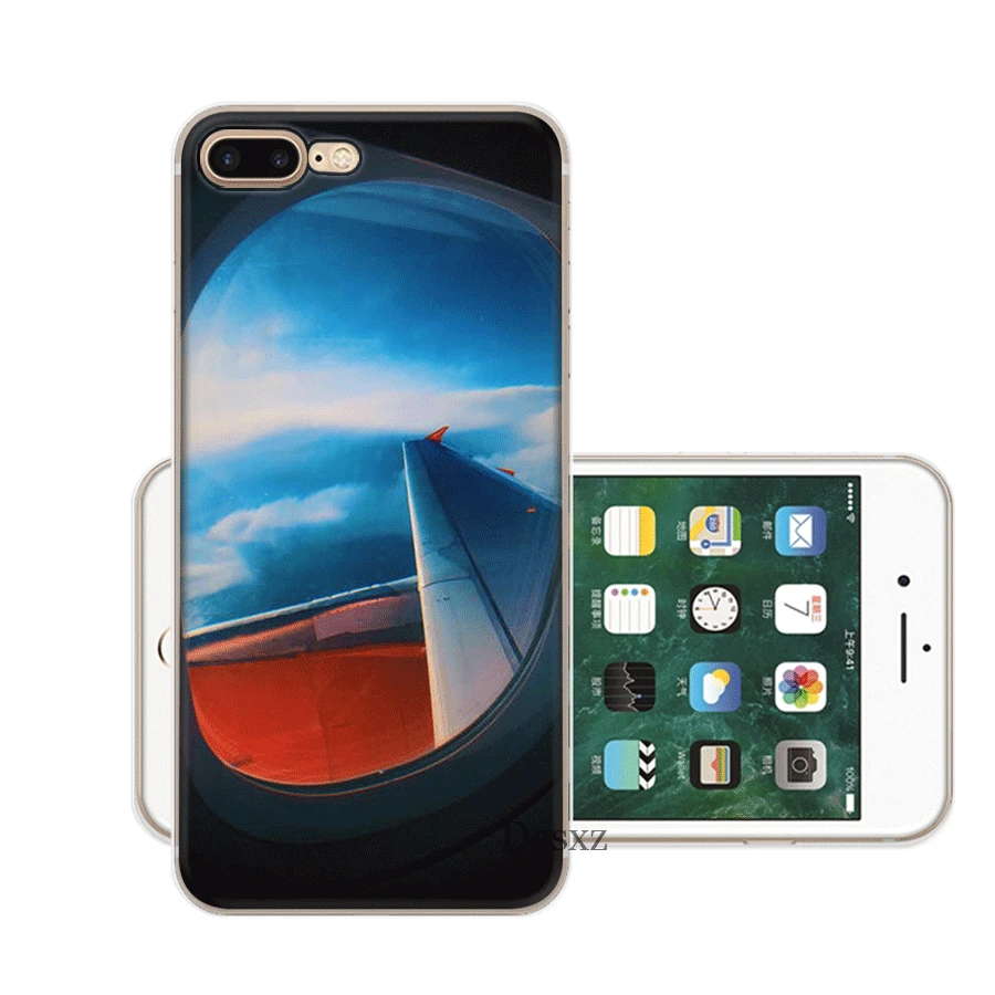 Чехол Desxz Aircraft для iPhone 7 8 6 6s Plus 11 Pro X XR XS Max 5 5S SE |