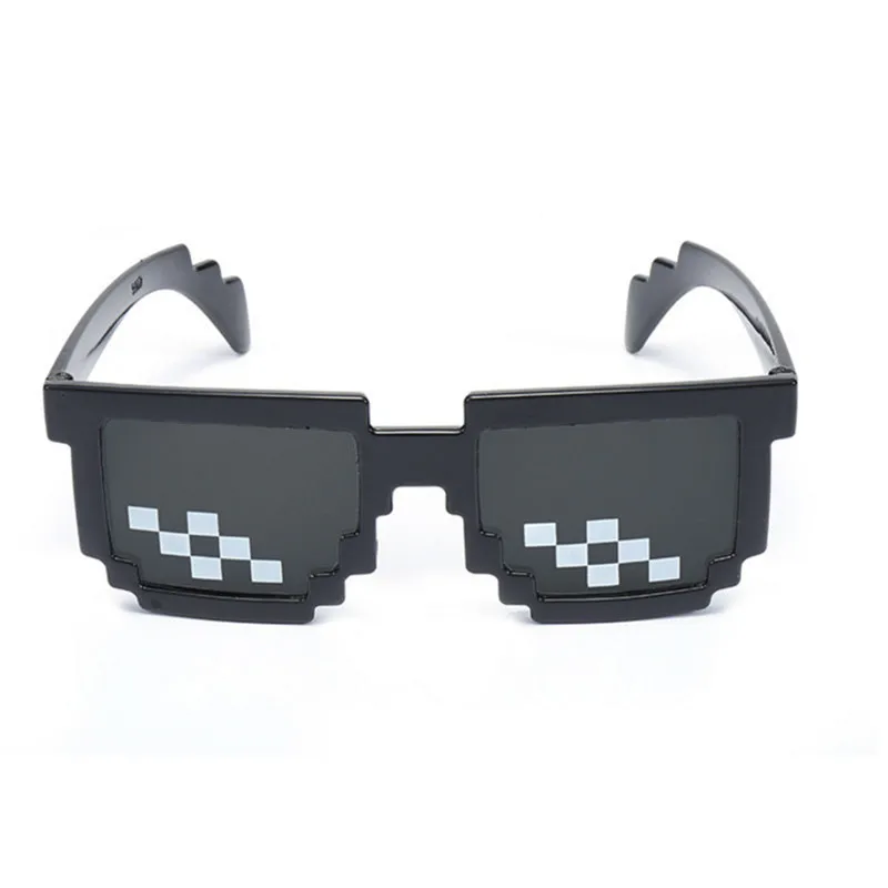 Солнцезащитные очки MLG Pixelated Kids Thug Life Deal with It для вечеринки мозаичные винтажные