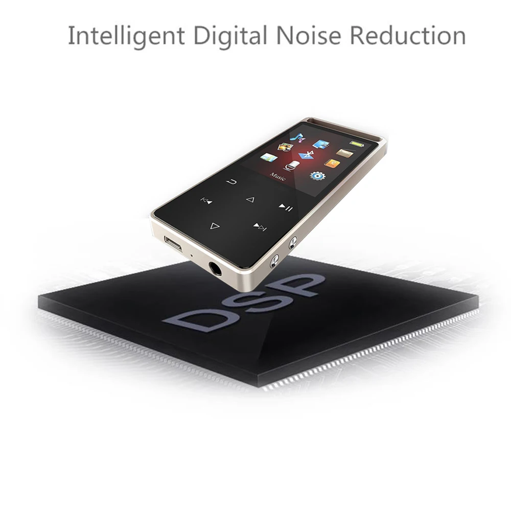 MP3 музыкальный плеер с Bluetooth 4 0 портативный без потерь HIFI Металлический корпус