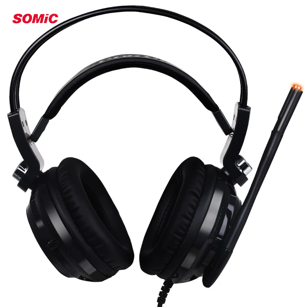 Игровая Гарнитура Somic G941 с Виртуальным объемным звуком USB 7 1 наушники микрофоном
