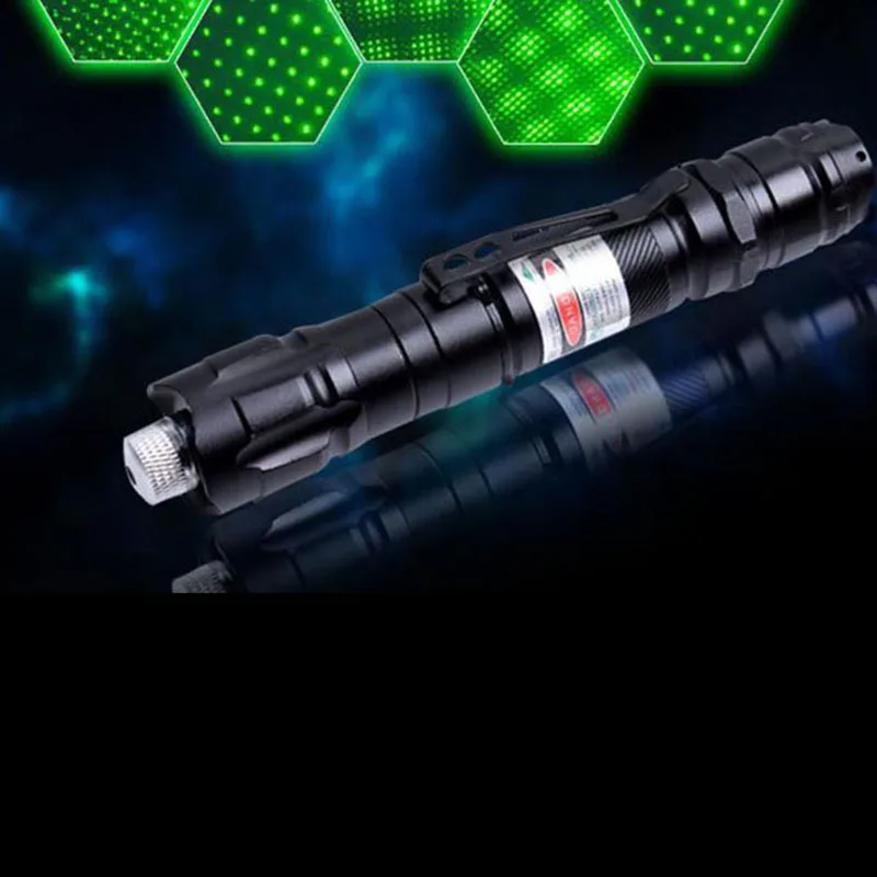 Зеленый Лазерный фонарь астрономический лазер 5 мВт 532 нм фокусировка видимая