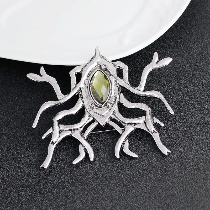 Thranduil Elven King большая брошь паук значок на булавке LOTR Крутое ювелирное изделие для