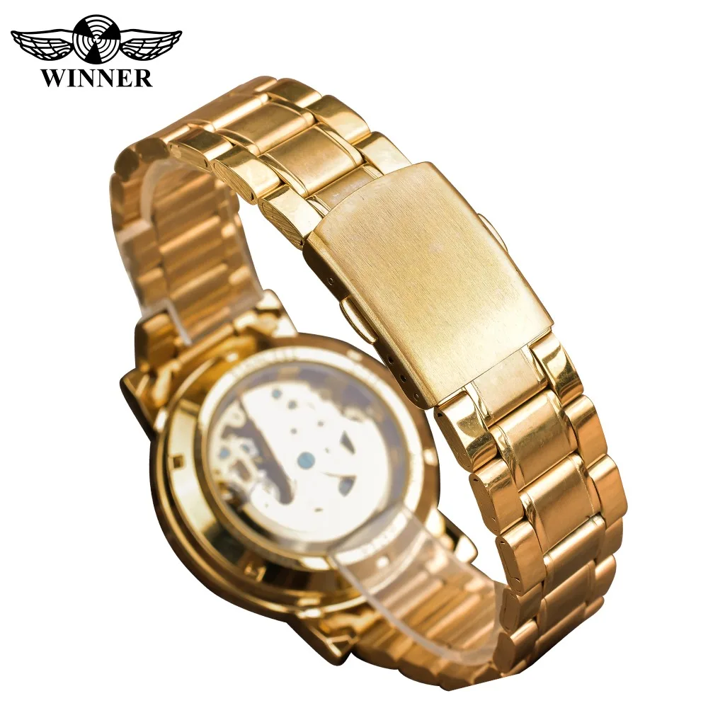 Часы Winner мужские механические из нержавеющей стали|Мужские часы| |