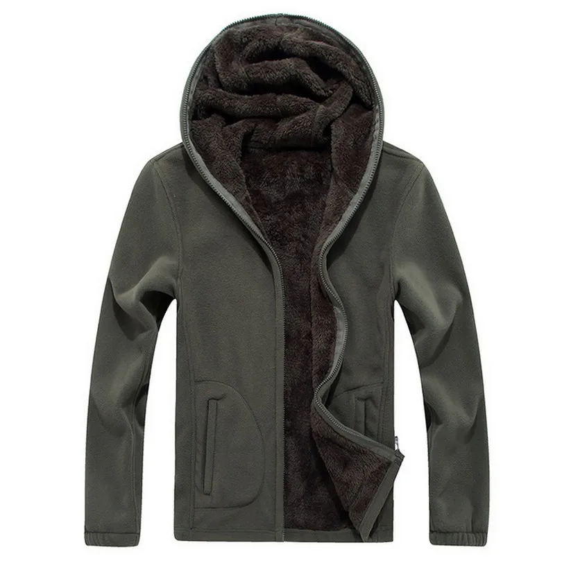 Мужская теплая куртка с капюшоном зимняя ветровка Спортивная одежда на молнии