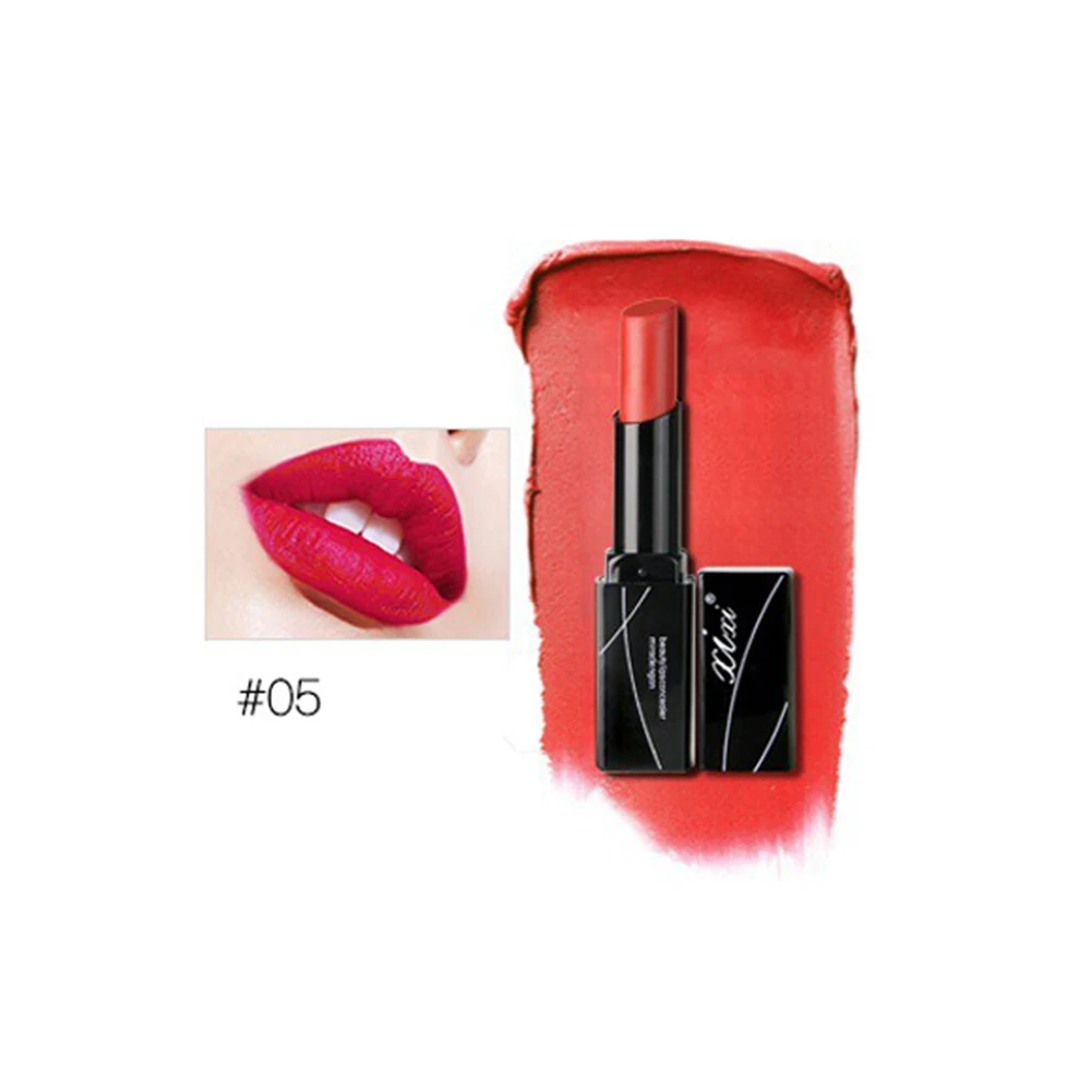 Для женщин длинные прочная водостойкая помада губ глянцевый карандаш ручка