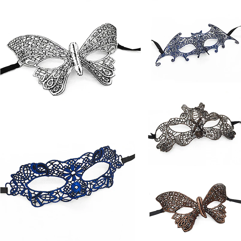 PF Кружево маска Многоцветный Бабочка Половина Уход за кожей лица Маски для век