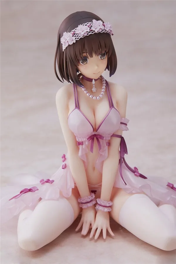 Фигурки героев аниме Saenai Heroine No Sodatekata Katou Megumi экшн фигурки из ПВХ привлекательные