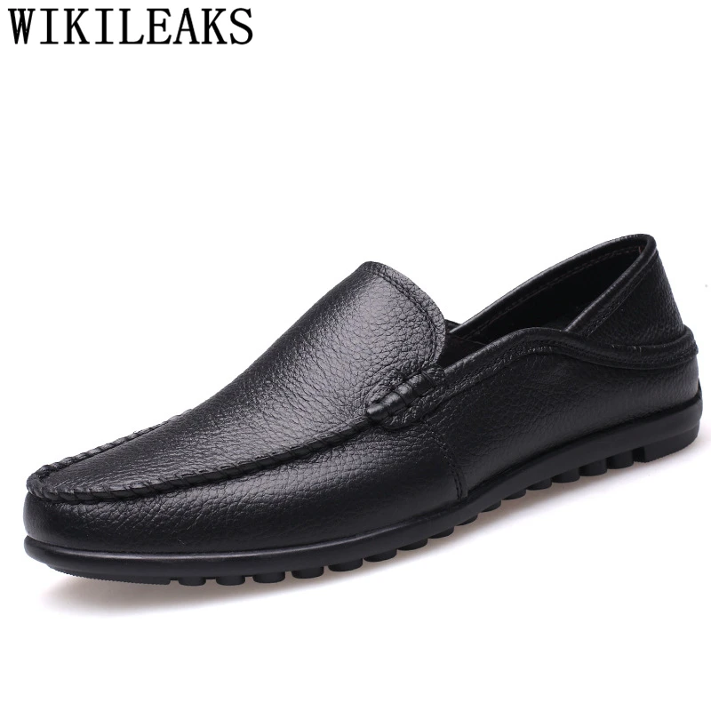 

Driving Shoes Men 2022 Genuine Leather Shoes Men Loafers Designer Shoes Men High Quality Zapatos Casuales Hombres En Cuero Bona