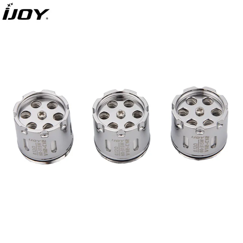 100% оригинал IJOY V12 C12 Головка Катушки 0.12ohm 60 315 Вт Замена испаритель для Maxo бак 3