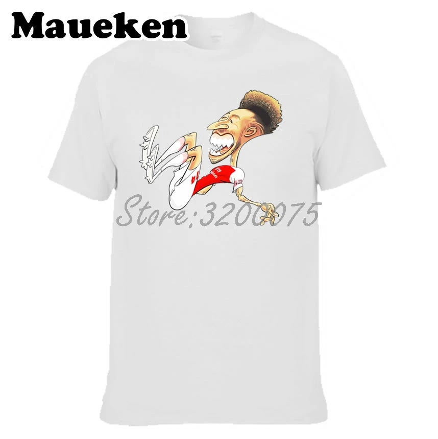 Мужская футболка с круглым вырезом Pierre-Emerick Aubameyang 14 W19031101 | одежда